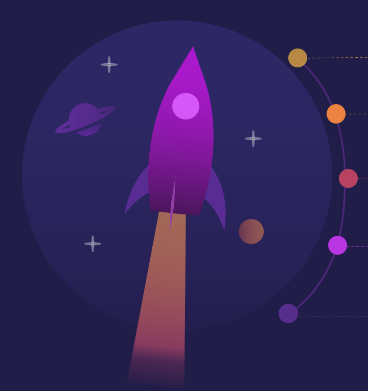 تمپلت سفینه فضایی