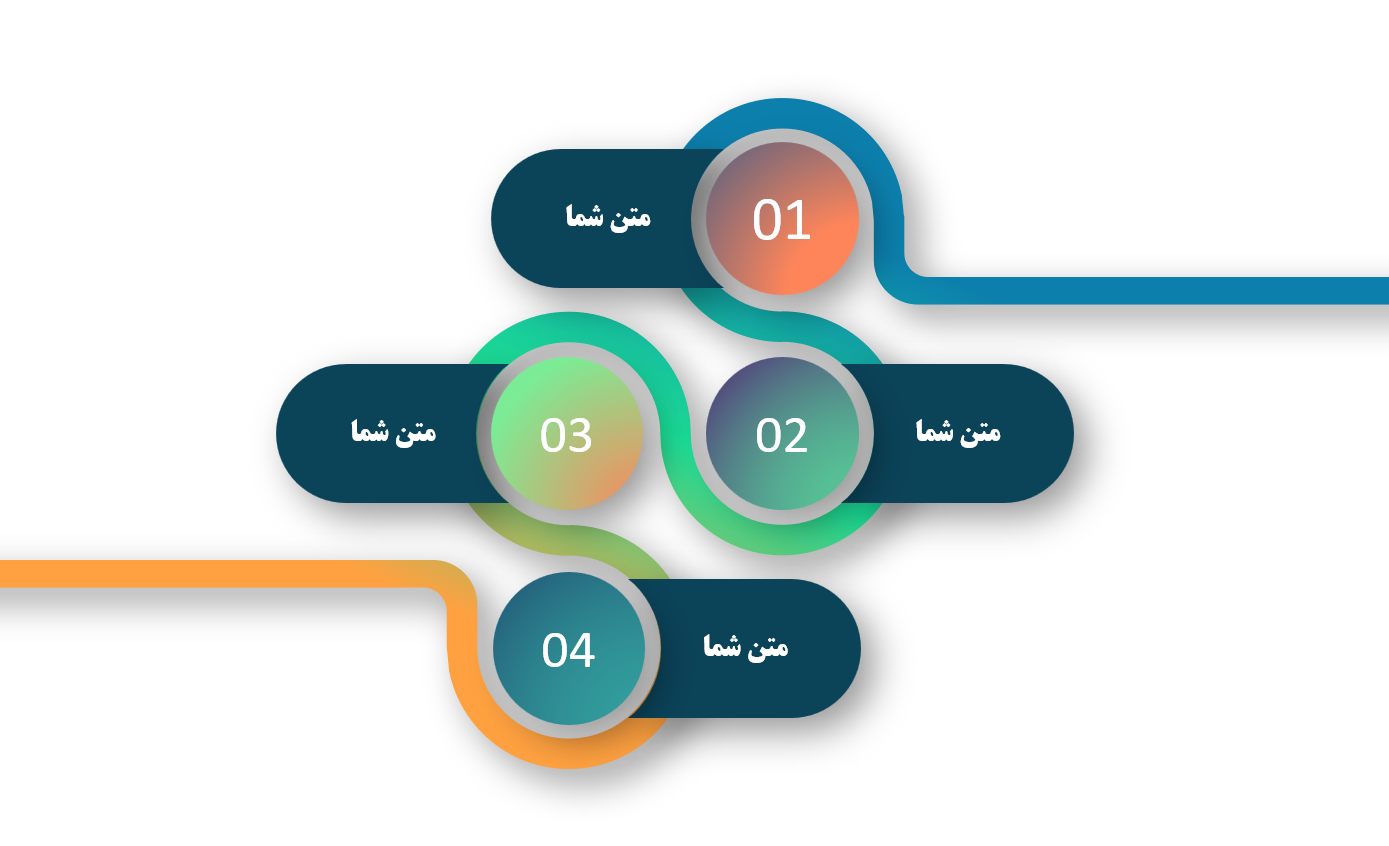 تمپلت پاورپوینت اینفوگرافی